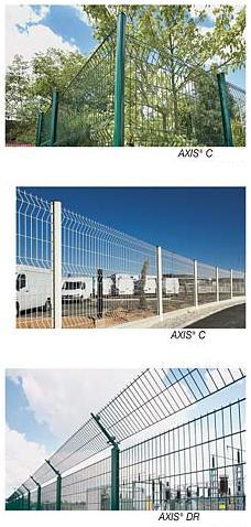 Sikringshegn: Farvede hegn til udendrs arealer, hegn til institutioner, hegn til vandvrker, sportspladsHEGN, permanente farvede hegn til indhegning af industrigrunde, LUFTHAVNSHEGN, Institutionshegn, Specialhegn, farvede Sikringshegn, Trdhegn, Trdnet, Design Panel Hegn DATA