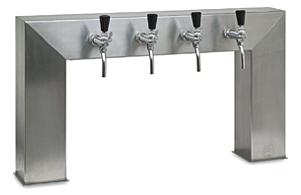 Montering levering af: L-Vand-Dispensere opsknkning-materiel inventar i nyeste design i rustfrit stl.