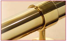 Montering af: Messing, Hjglans-poleret Messing inventar: Loft-hngte, Drikke-glas-holder-ophng, Fodhviler-stnger-rr-holdere, Gelnder-holdere, mini-gelnder-bordgelnder-bar-gelnder, Stel til glas-mbler. Garderobe tj-ophng udstyr.