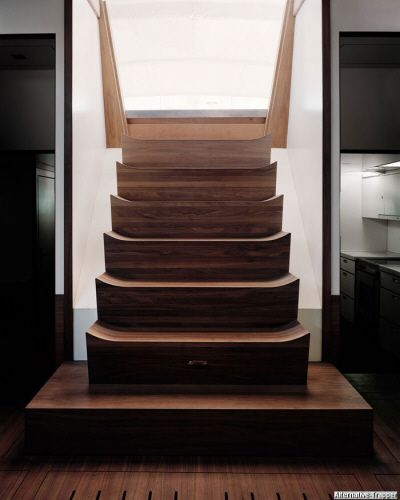 Alternative Moderne Trapper: Alternativt trappetrin design.