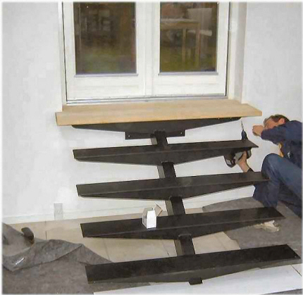 opsadlet centertrappe