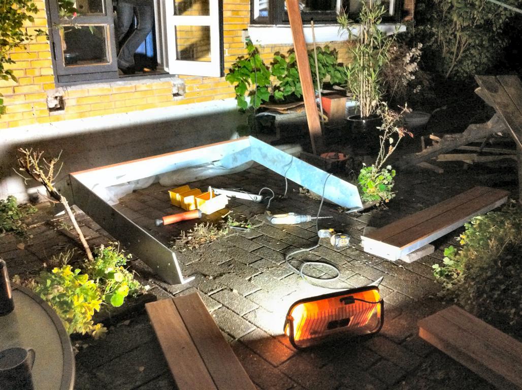 Terrassetrappe,udendørs stÃ¥ltrappe,galvaniseret,terrasse trappe,m ... Udendørs terrasse
