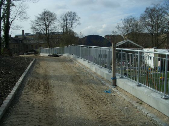 Galvaniseret Stlrr gelnder,rkvrk, vrn sektioner af 12mm stl stnger.
