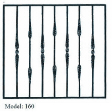 smedejern: Smedejernsgel�nder, Smedejerns- Port L�ge,  Model 160